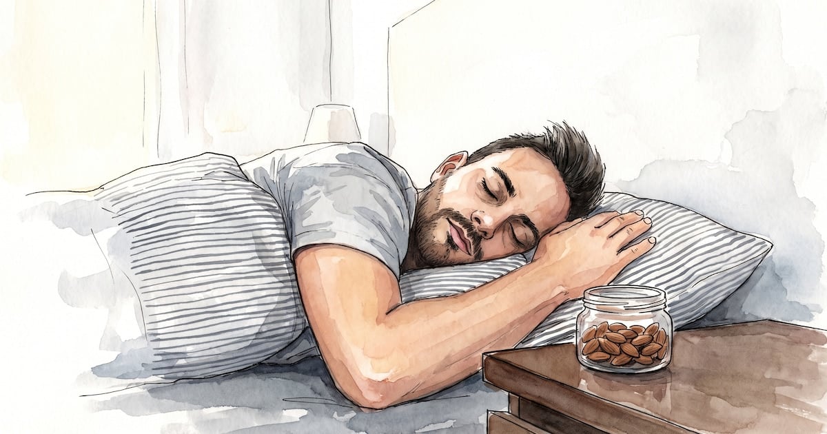Cincuenta almendras antes de dormir: lo que dice un estudio que duró cinco meses