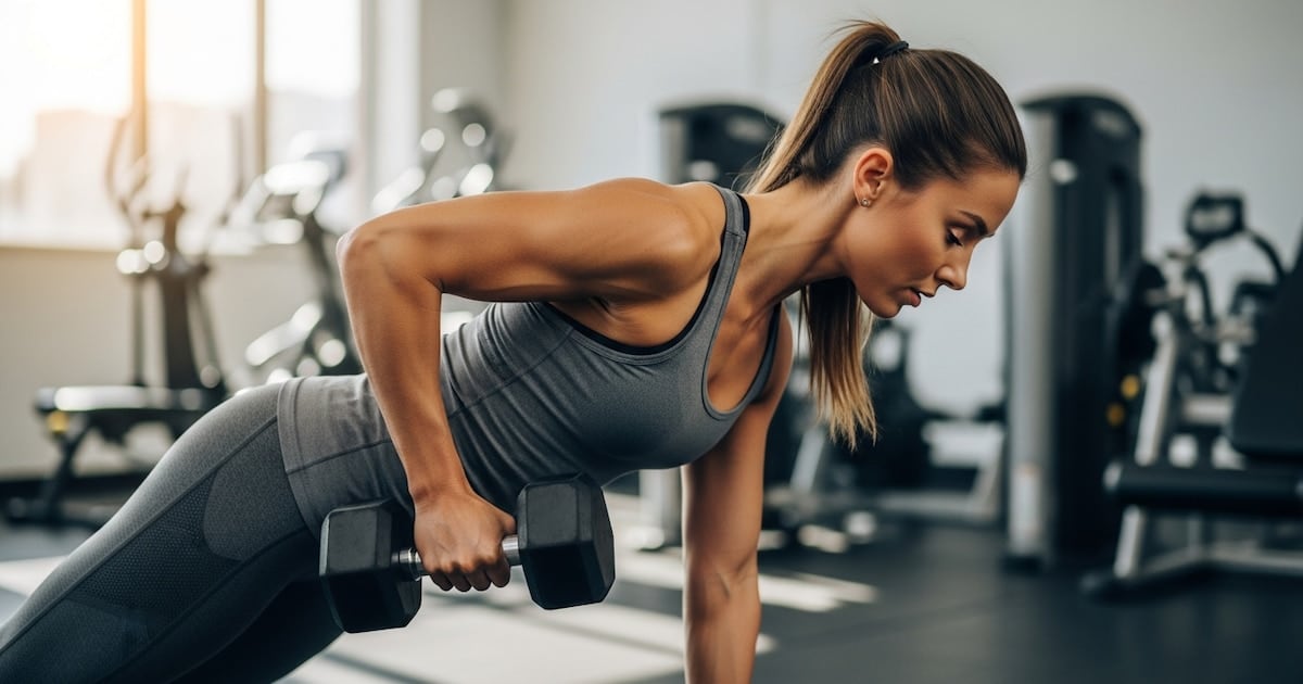 Entrenar la espalda en casa, con dos mancuernas y la técnica como única variable