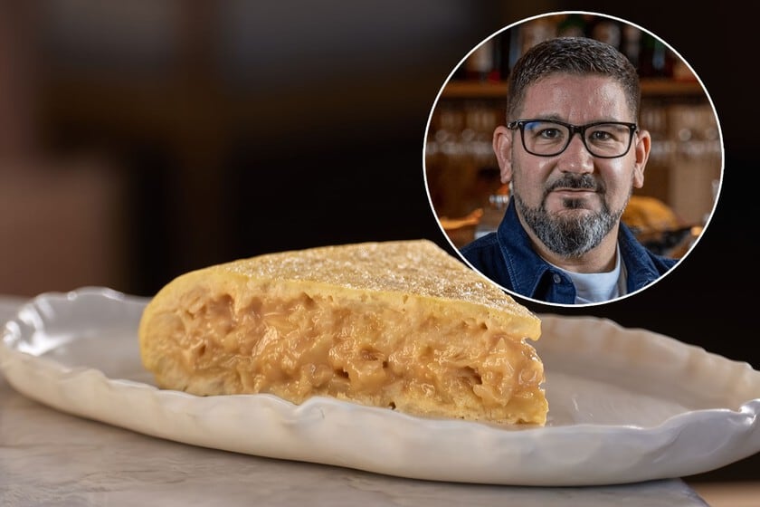 La tortilla de Dani García suma mayonesa para conservar la jugosidad sin cebolla