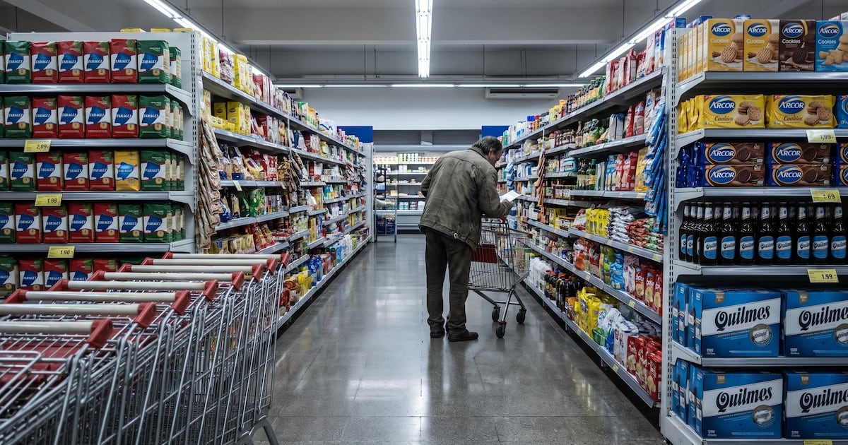 La inflación de agosto se mantuvo en 1,7% y el acumulado anual ya supera el 21%