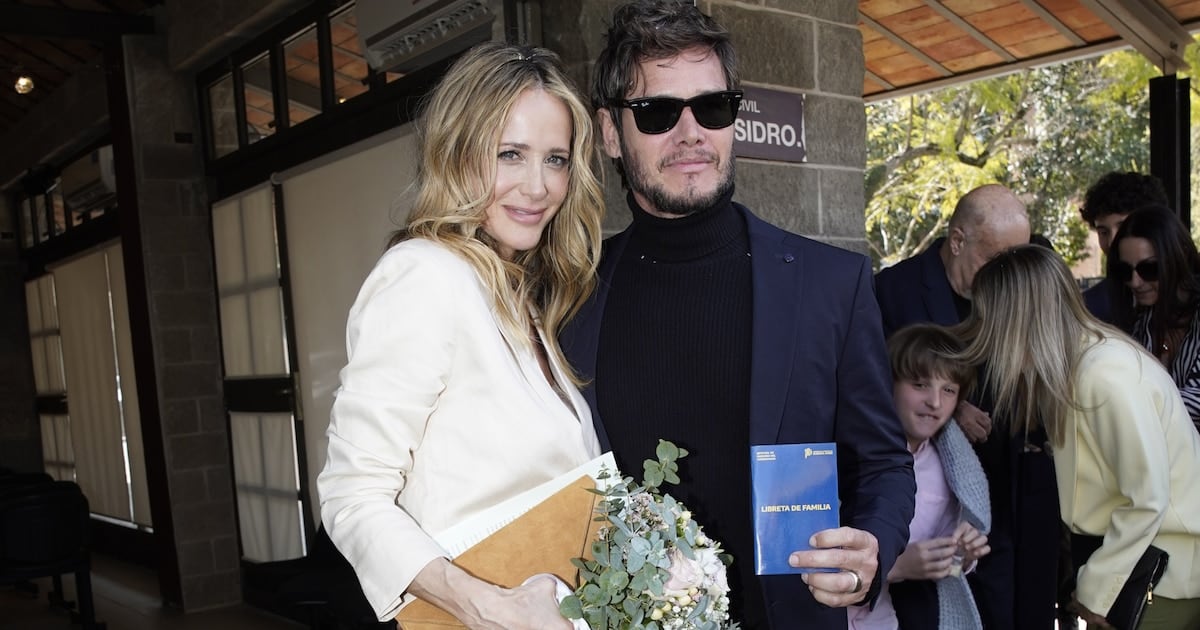 Julieta Prandi y Emanuel Ortega se dieron el sí en San Isidro con una ceremonia íntima y austera