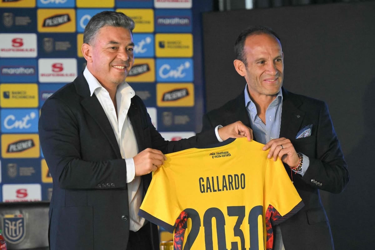 Gallardo se calza el buzo de Ecuador y va por el Mundial 2030: empieza el viaje más loco de su carrera