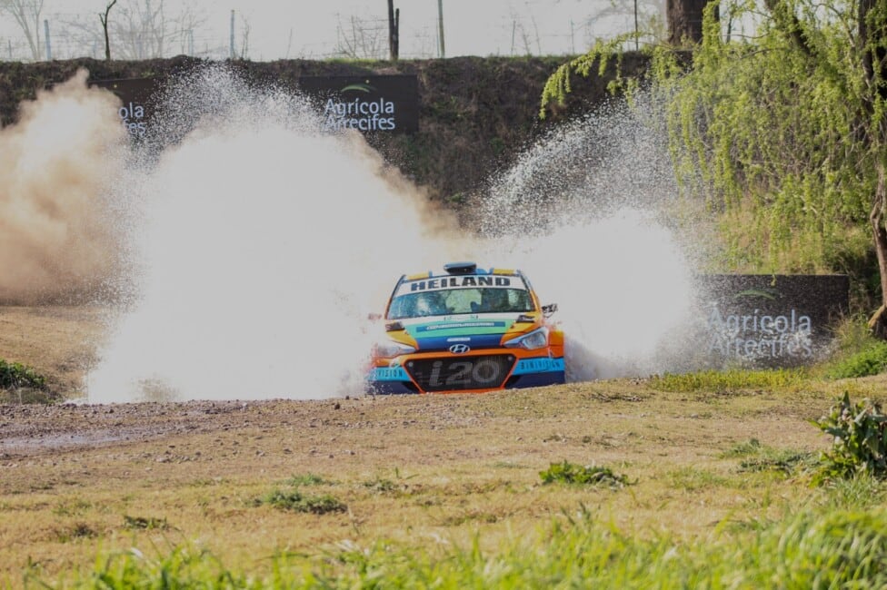 Los Heiland se adueñaron de Arrecifes con el Hyundai y de paso se regalaron un domingo en familia