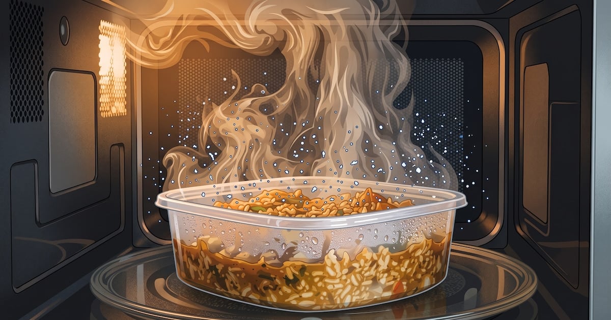 Cambiar el recipiente antes de llevar la comida al microondas: el consejo de toxicólogos para reducir la exposición a microplásticos en la cocina