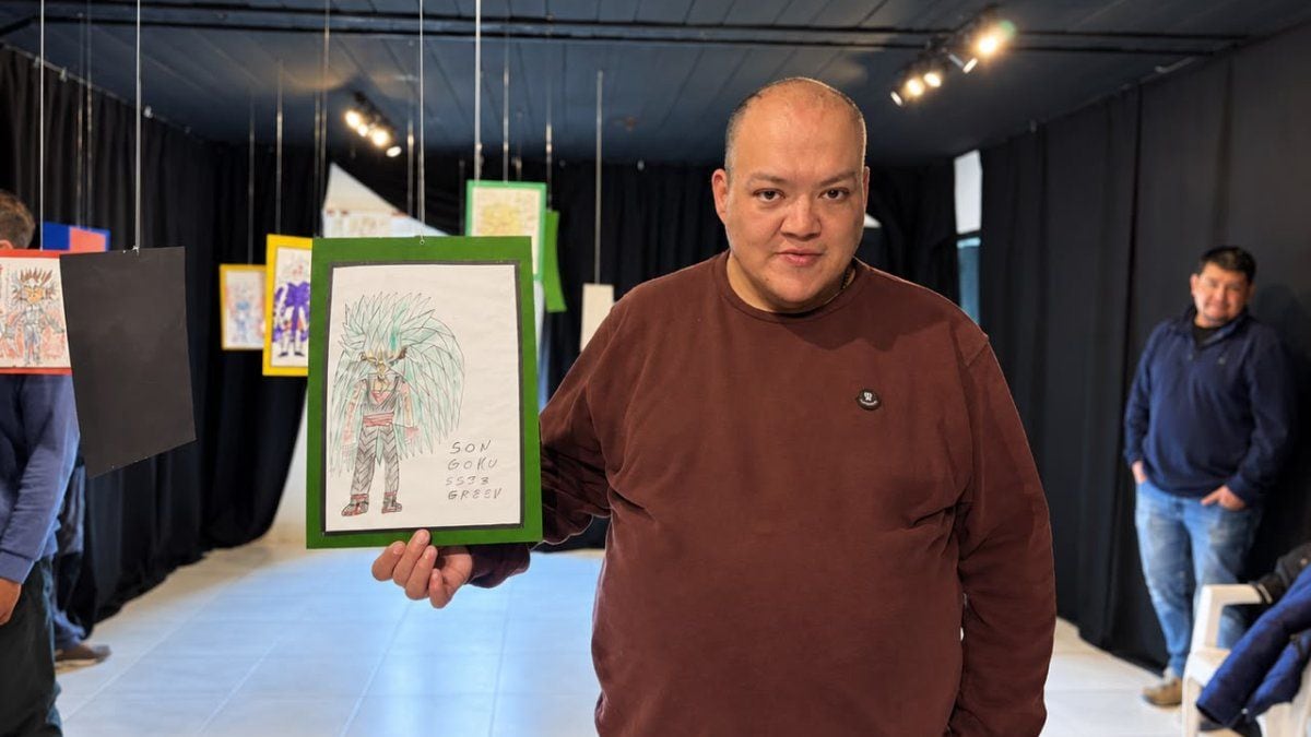 Una infancia en papel: Daniel y los dibujos que recién ahora salieron a la luz en Aluminé