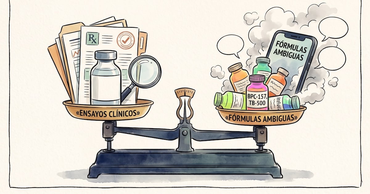 Péptidos bajo la lupa: por qué el entusiasmo de las redes no reemplaza a la ciencia