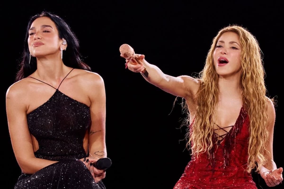 Antología en dos voces: la noche en que Shakira y Dua Lipa se encontraron en Madrid
