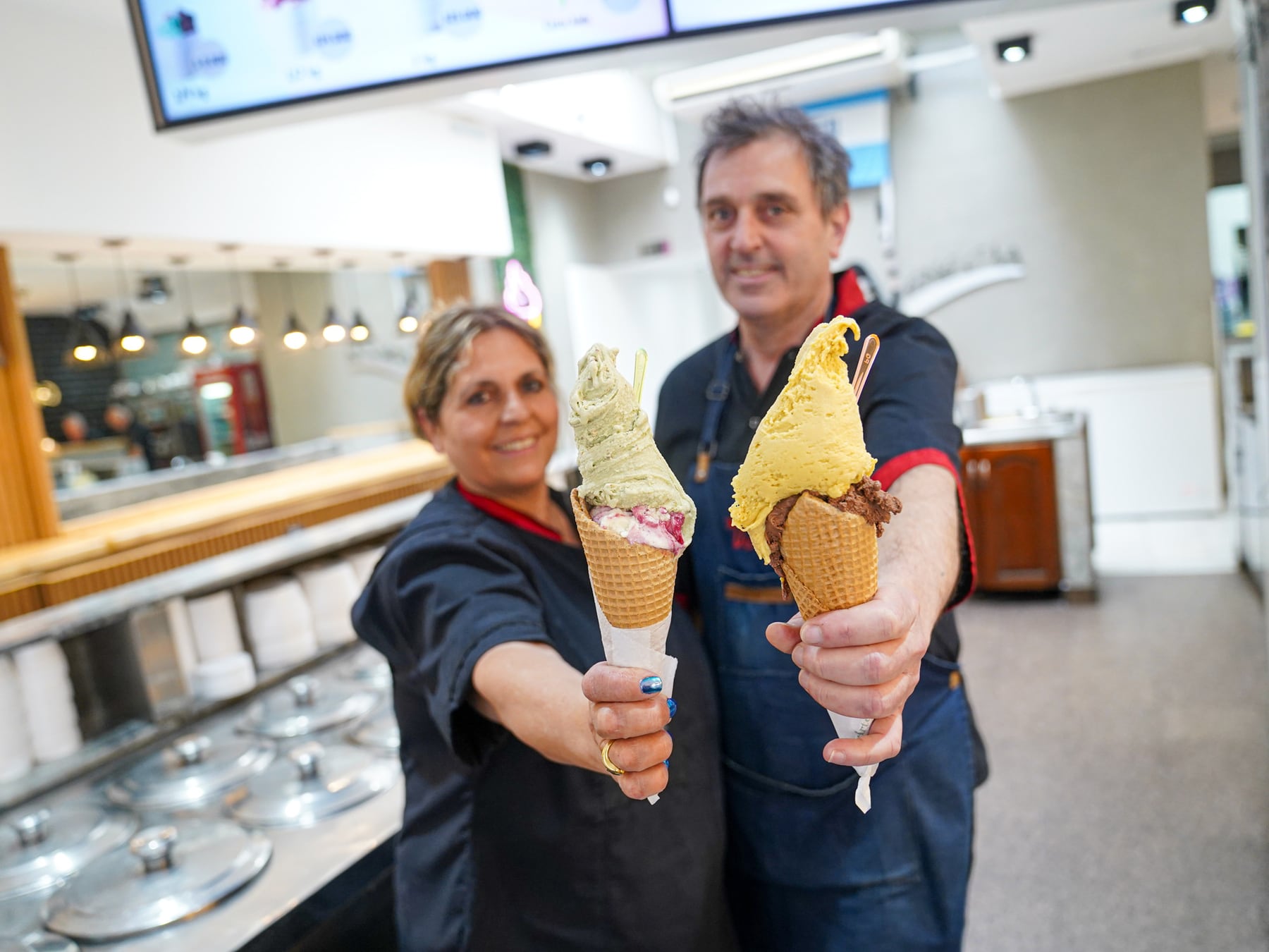 Venecia, el rincón heladero de Villa Devoto que atravesó seis décadas sin cerrar nunca sus puertas