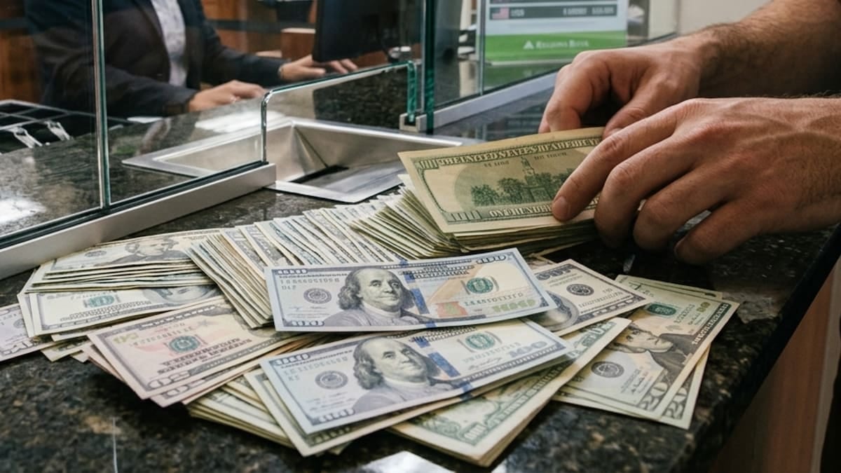 Cotización cambiaria: el oficial se mantuvo en $1540 y el blue se vendió a $1545 antes de la rueda del martes