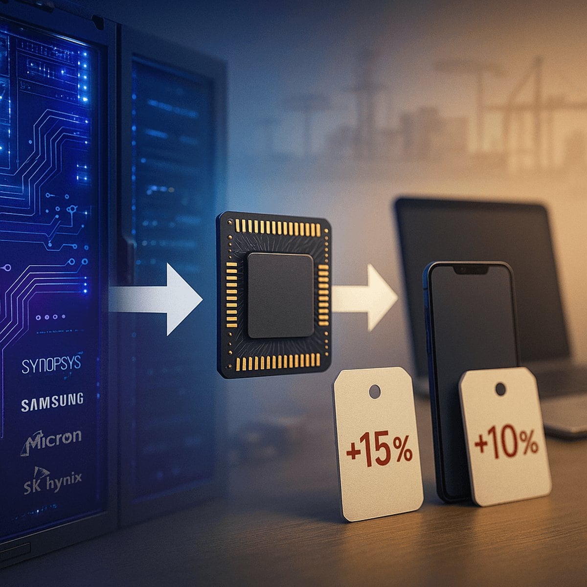 La inteligencia artificial se comió la memoria y las ventas de PC se desplomaron un veinte por ciento