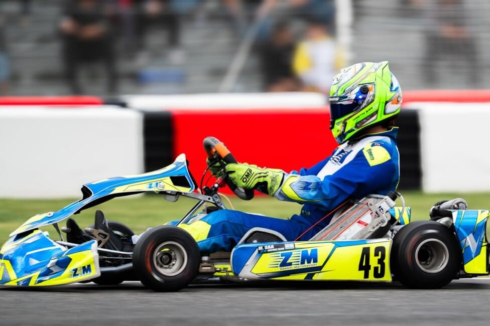 Martín Saa tocó la final del Mundial de Karting en Viterbo y se volvió con ganas de revancha