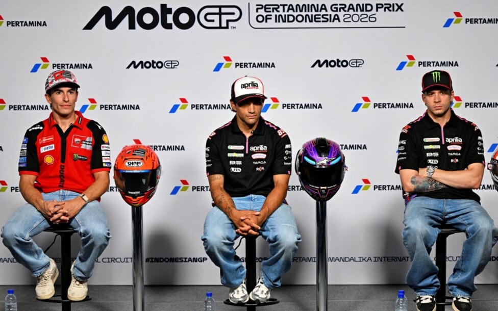 La encerrona de Aprilia en Indonesia: ¿se juntan todos detrás de Martín o chacun pour soi?