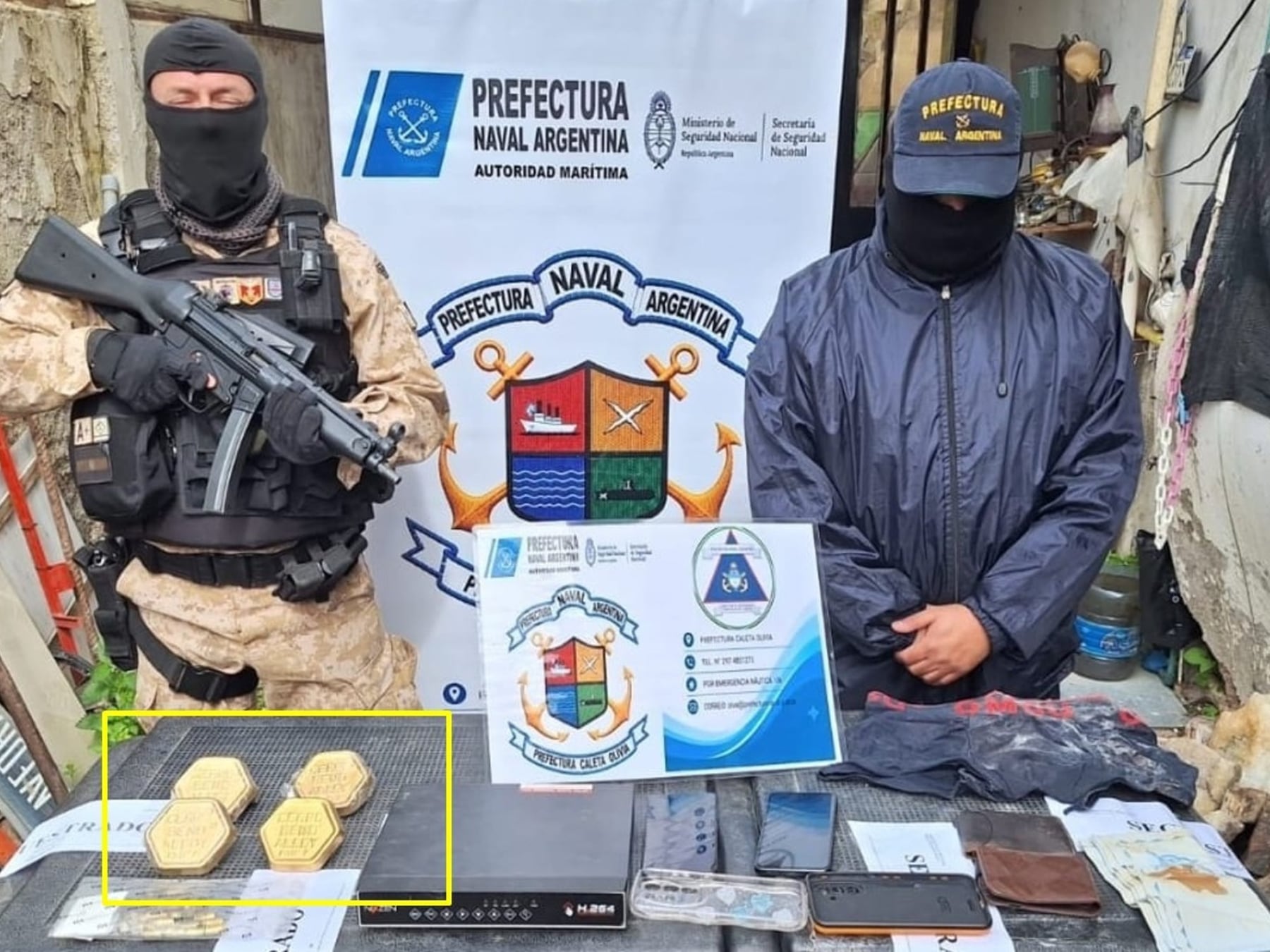 Caleta Olivia: resultó falsa la valuación de los supuestos lingotes de oro del caso García