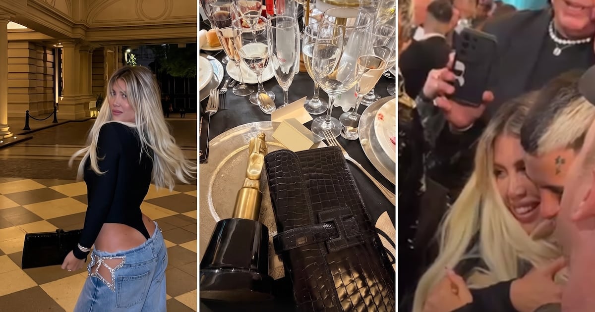 Wanda Nara se llevó el Martín Fierro de la Música a la casa y lo celebró con un guiño irónico: "me había olvidado de que en un momento canté"