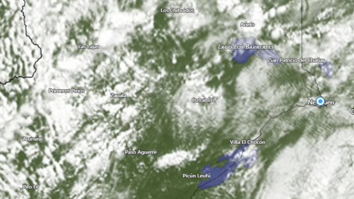 La semana que Neuquén tiene el cielo tapado y el viento no da tregua: así se vienen los días hasta el domingo