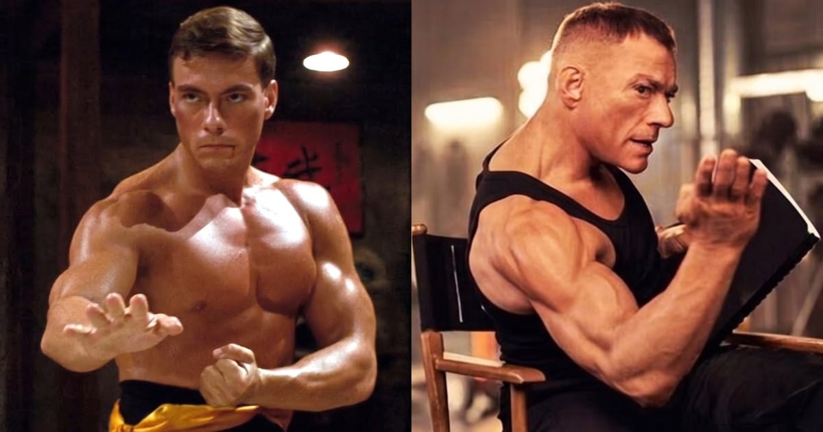 A los 66, Jean-Claude Van Damme cambió las patadas voladoras por la bicicleta y la pesa de un kilo