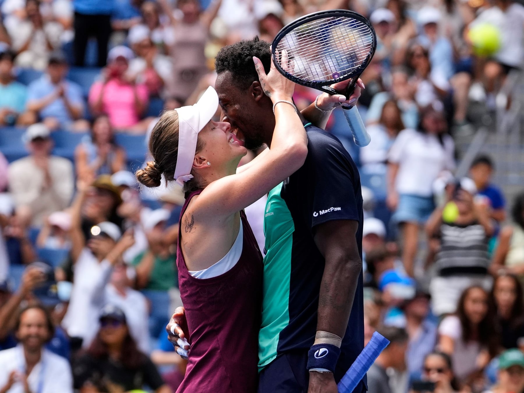 Svitolina se baja del amor: la guerra le ganó la pulseada y Monfils quedó en el medio