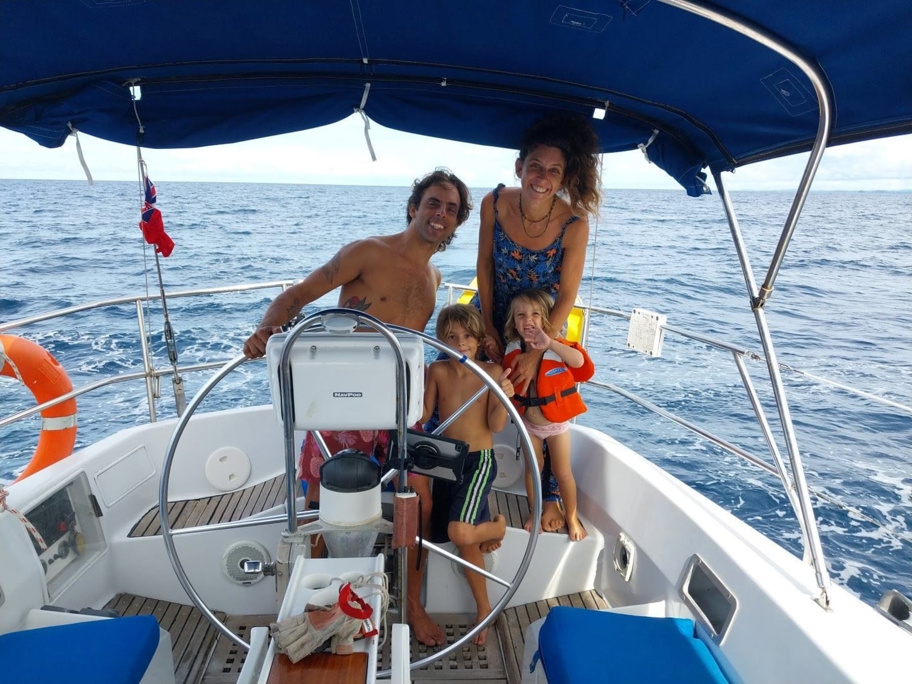 Una vida en vela entre Tahití y Bora Bora