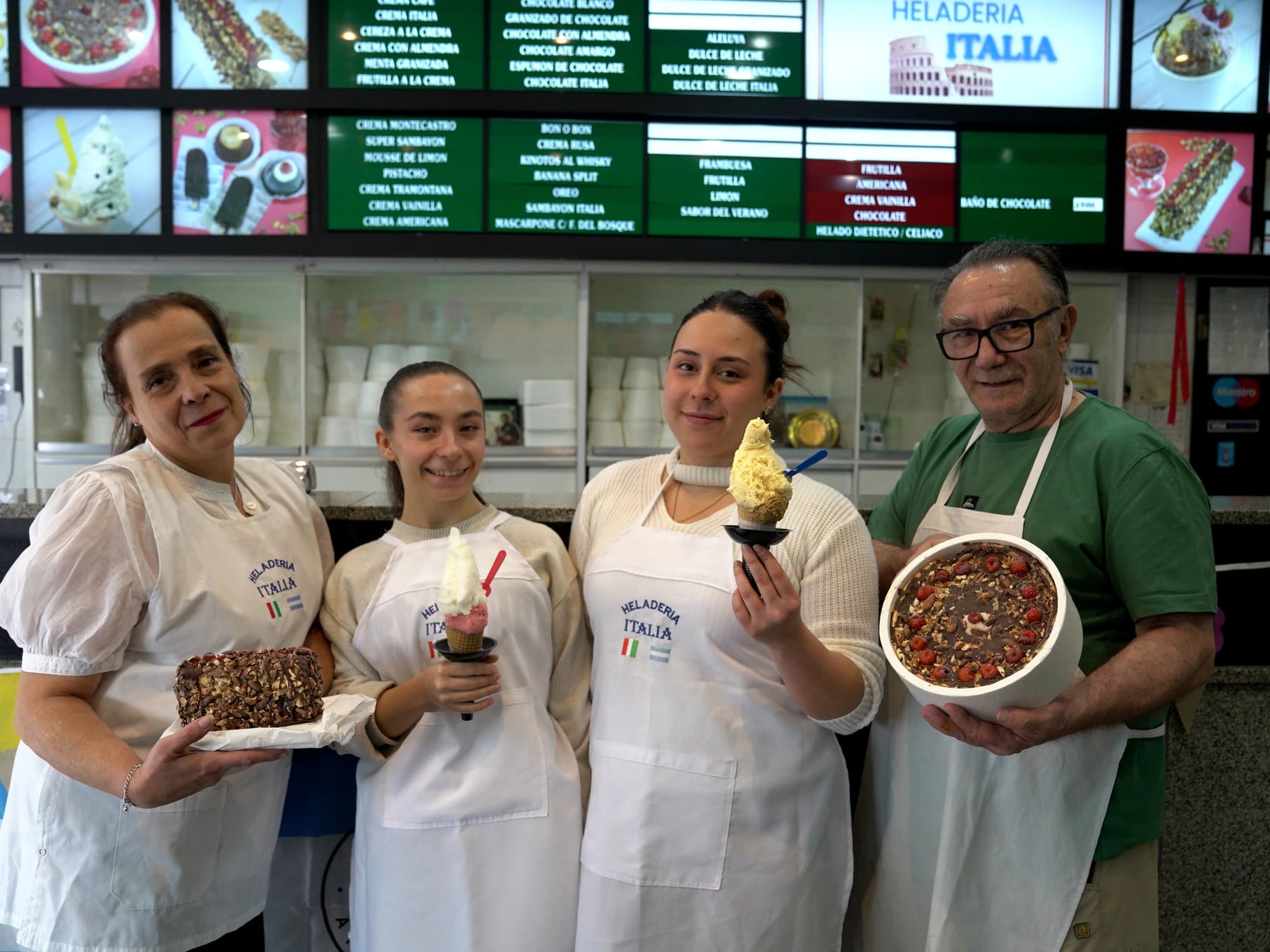 Monte Castro mantiene un gelato de barrio sin renunciar a sus raíces
