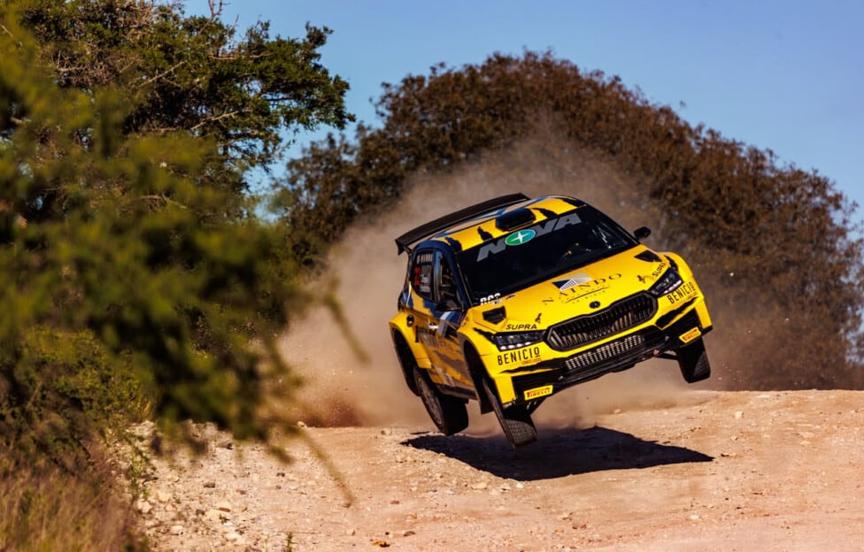 Olmedo estiró la diferencia y llegará con margen a la definición del Rally Cordobés